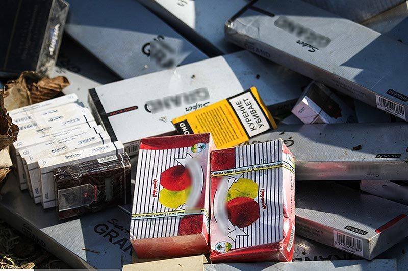 کشف ۱۵۰ هزار پاکت تنباکوی قاچاق در پاکدشت