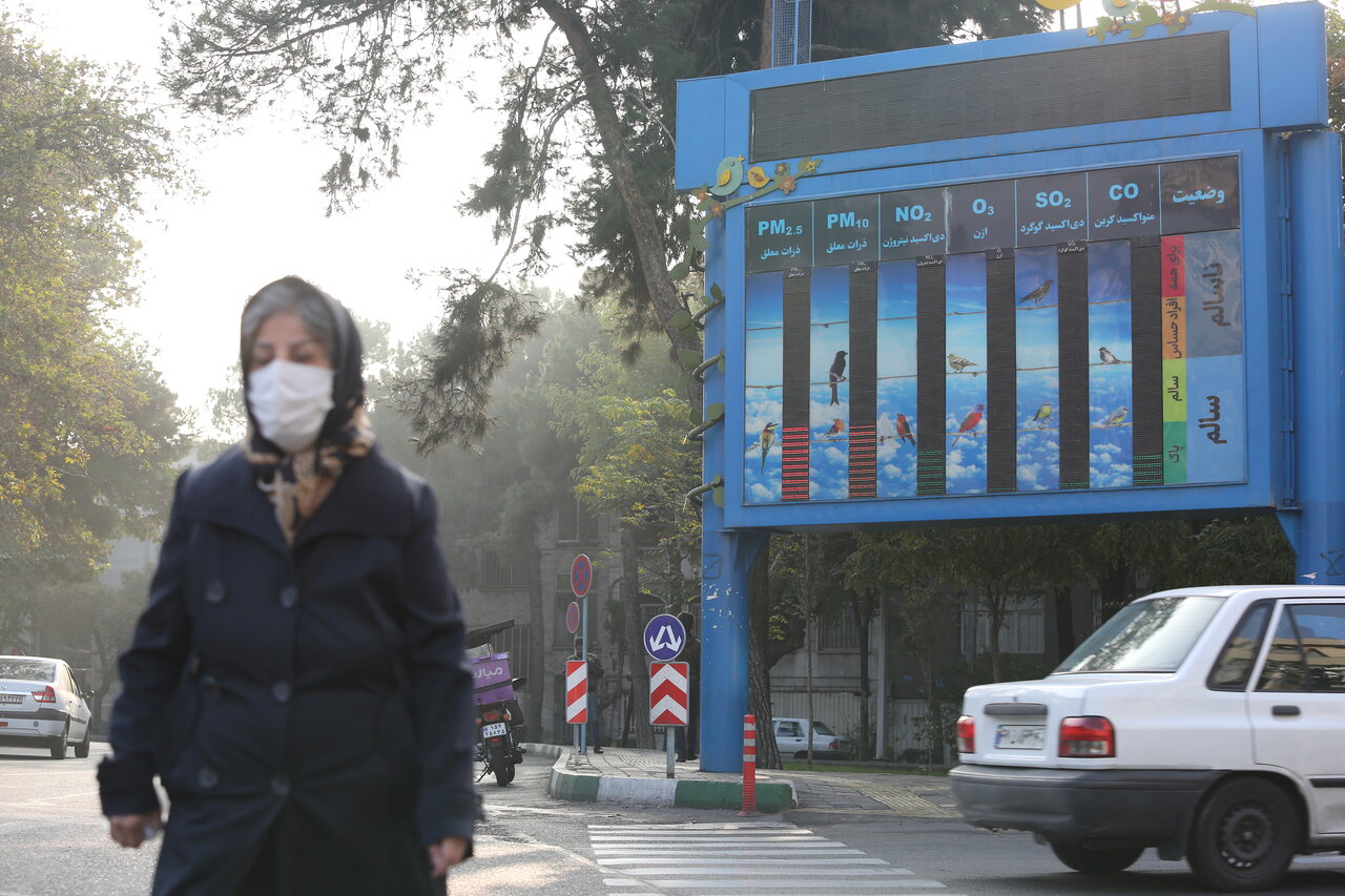 رتبه جهانی تهران در بین شهرهای آلوده جهان