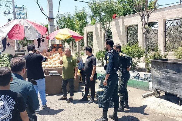 برخورد قاطع با سد معبر در شهر گلستان برخورد قاطع با سد معبر در شهر گلستان