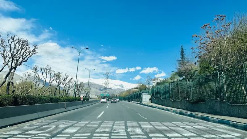 پدیده ظهور ابرها در آسمان تهران