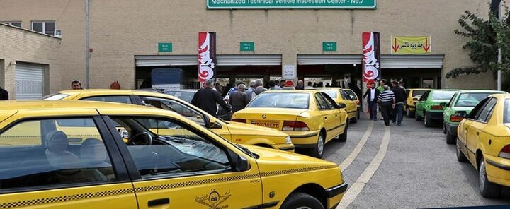 معاینه فنی رایگان تاکسی های تهران