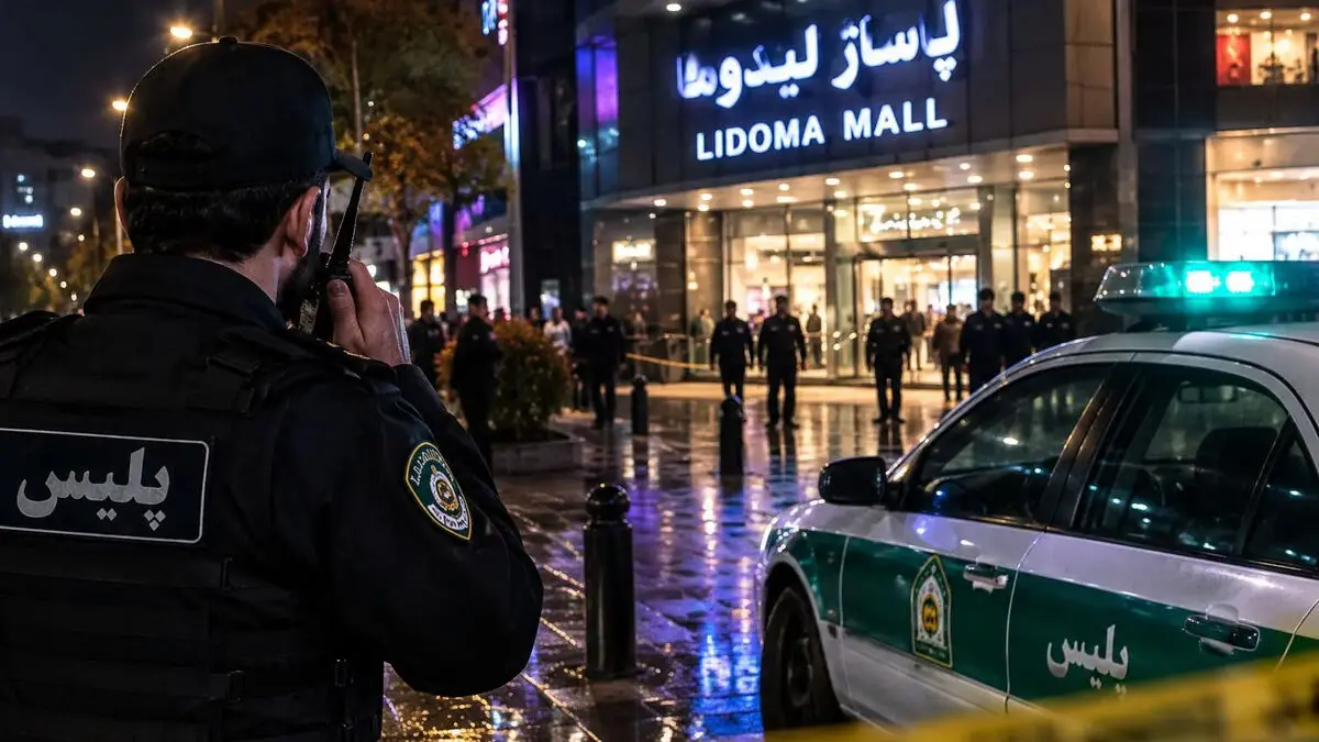 شلیک سهوی پلیس تهران  به یک زن