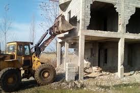 تخریب ویلاهای میلیاردی این بار در شهرستان ملارد