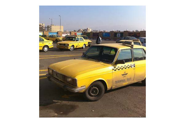 فرسودگی خودروهای تاکسی در آبسرد
