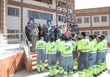 قدردانی از زحمات کارگران شهرداری باقرشهر