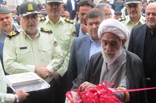افتتاح 2 طرح عمرانی و خدماتی نیروی انتظامی در اسلامشهر