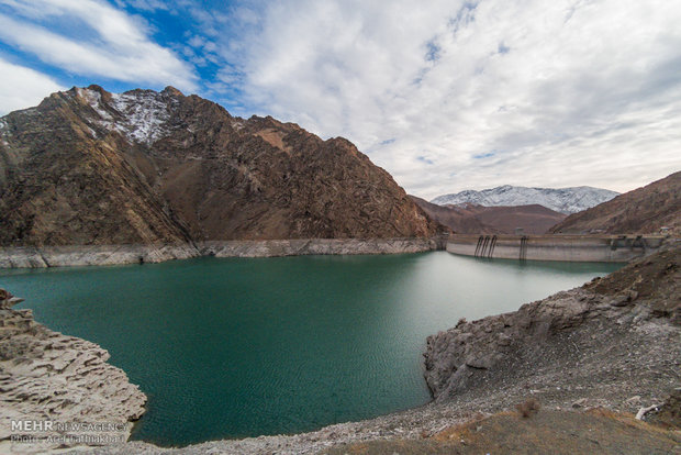 کاهش  حجم مخازن سدهای استان تهران