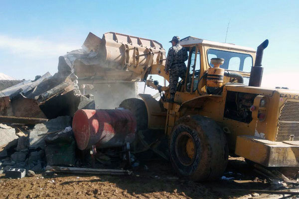 رفع تصرف ۸۰ هزار مترمربع از اراضی ملی در شمیرانات