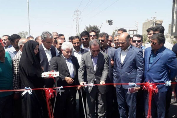 افتتاح پروژه های عمرانی و فرهنگی در صالحیه