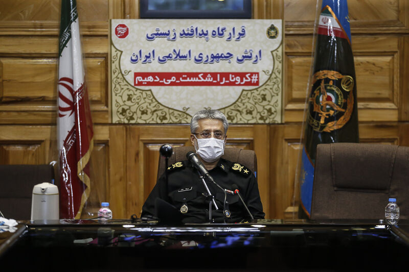 آماده سازی بیمارستان توسط ارتش در تهران
