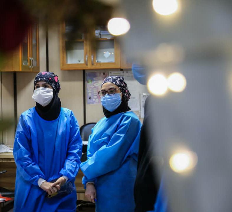 همدلی نیروهای جهادی در رسیدگی به بیماران کرونایی