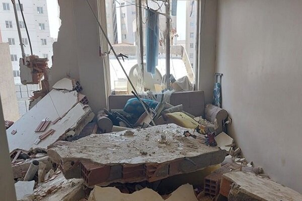 انفجار یک مجتمع مسکونی در پرند