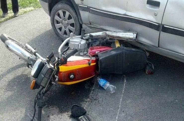 آمار تصادفات موتورسیکلت سواران در تهران