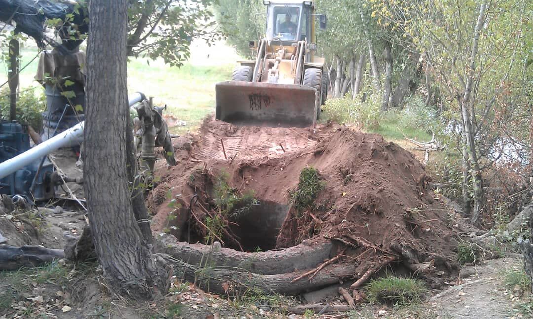 انسداد ۱۰ حلقه چاه غیرمجاز در شهرستان دماوند