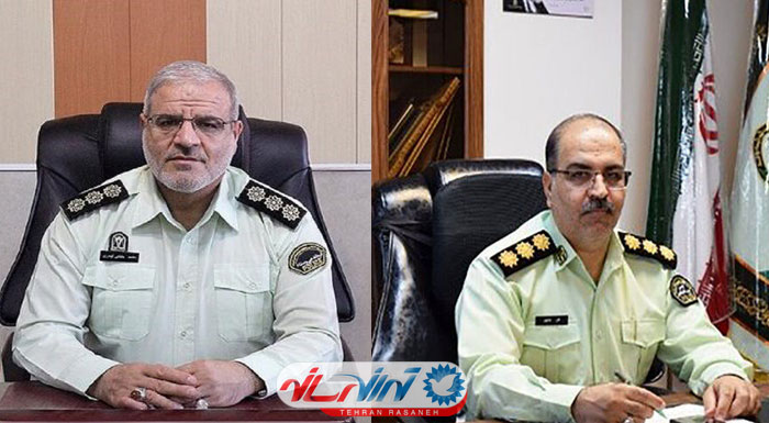 اعطای درجه سرتیپ دومی به ۲ فرمانده پلیس تهران