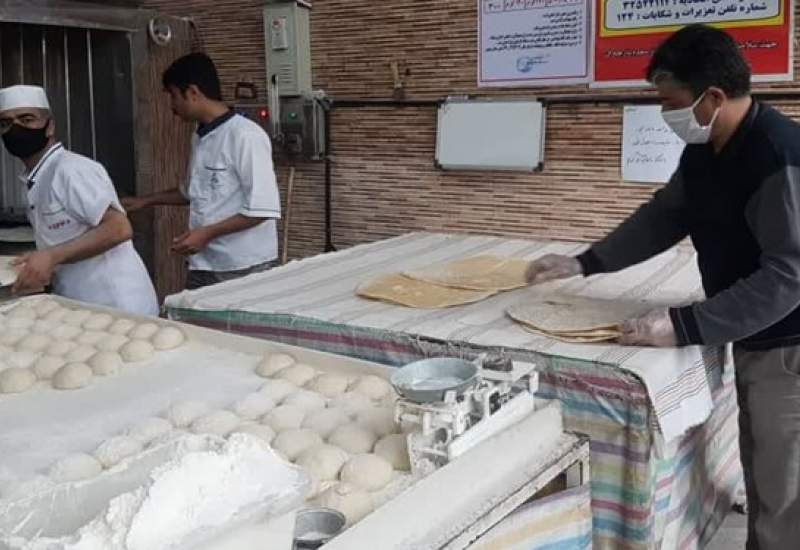 کیفیت نامناسب آرد در نانوایی های فیروزکوه