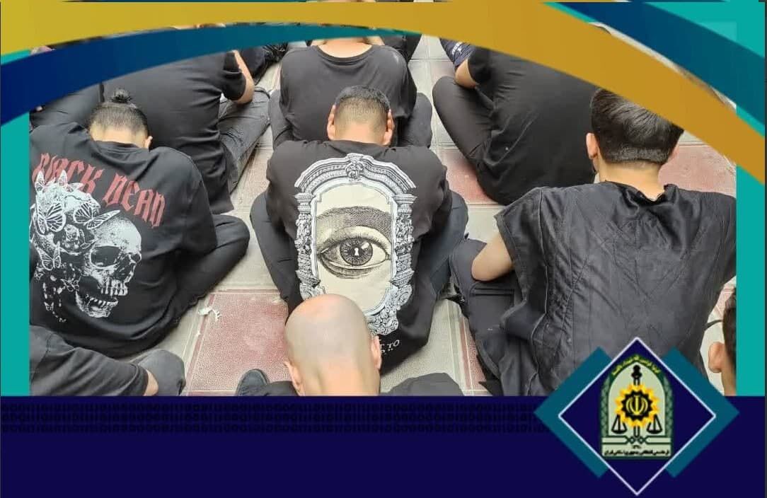 دستگیری ۲۶۱ عضو شبکه شیطان پرستی در شهریار