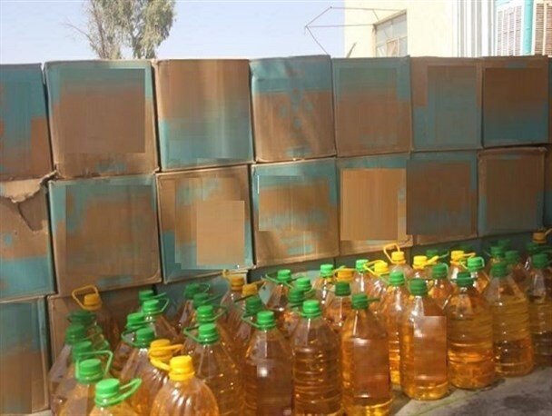 کشف ۵ تن روغن خوراکی قاچاق در قرچک